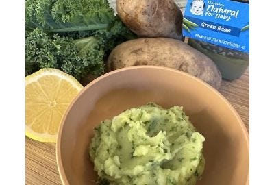 Green Bean Mashed Potatoes