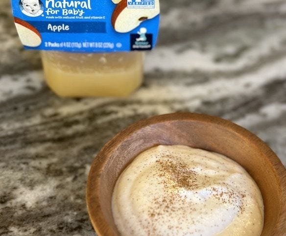 Cinnamon Apple Yogurt