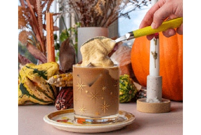 Iced PSL with Pumpkin Cold Foam