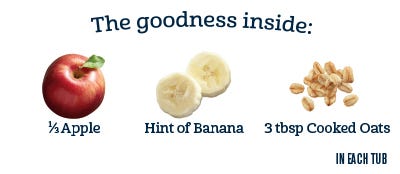 2nd Foods Cereals - Apple Banana with Oatmeal