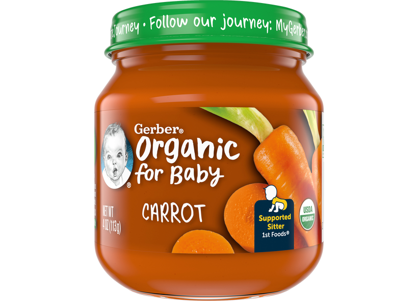 Gerber pureed deals food