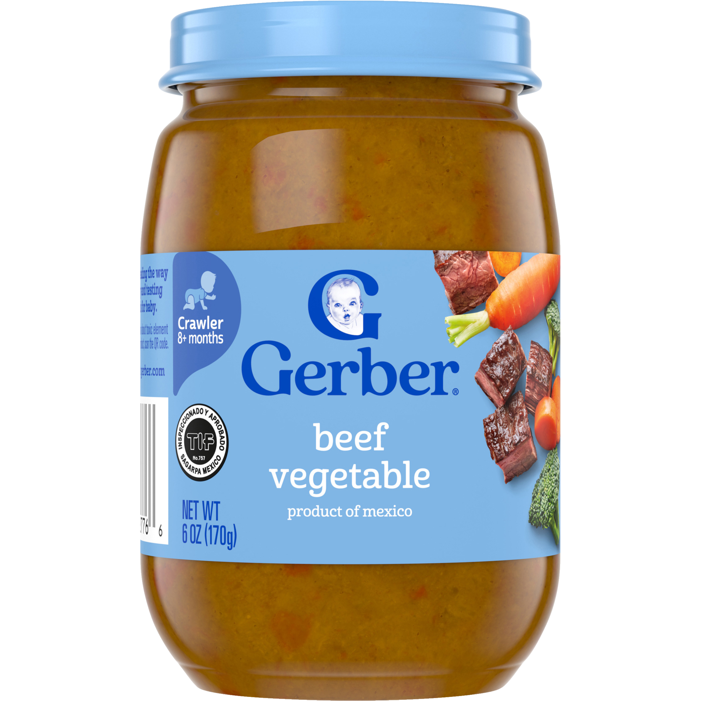 3rd Foods Beef Vegetable Baby Meal Gerber