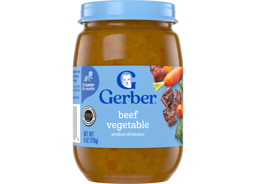 3rd Foods Beef Vegetable Baby Meal Gerber