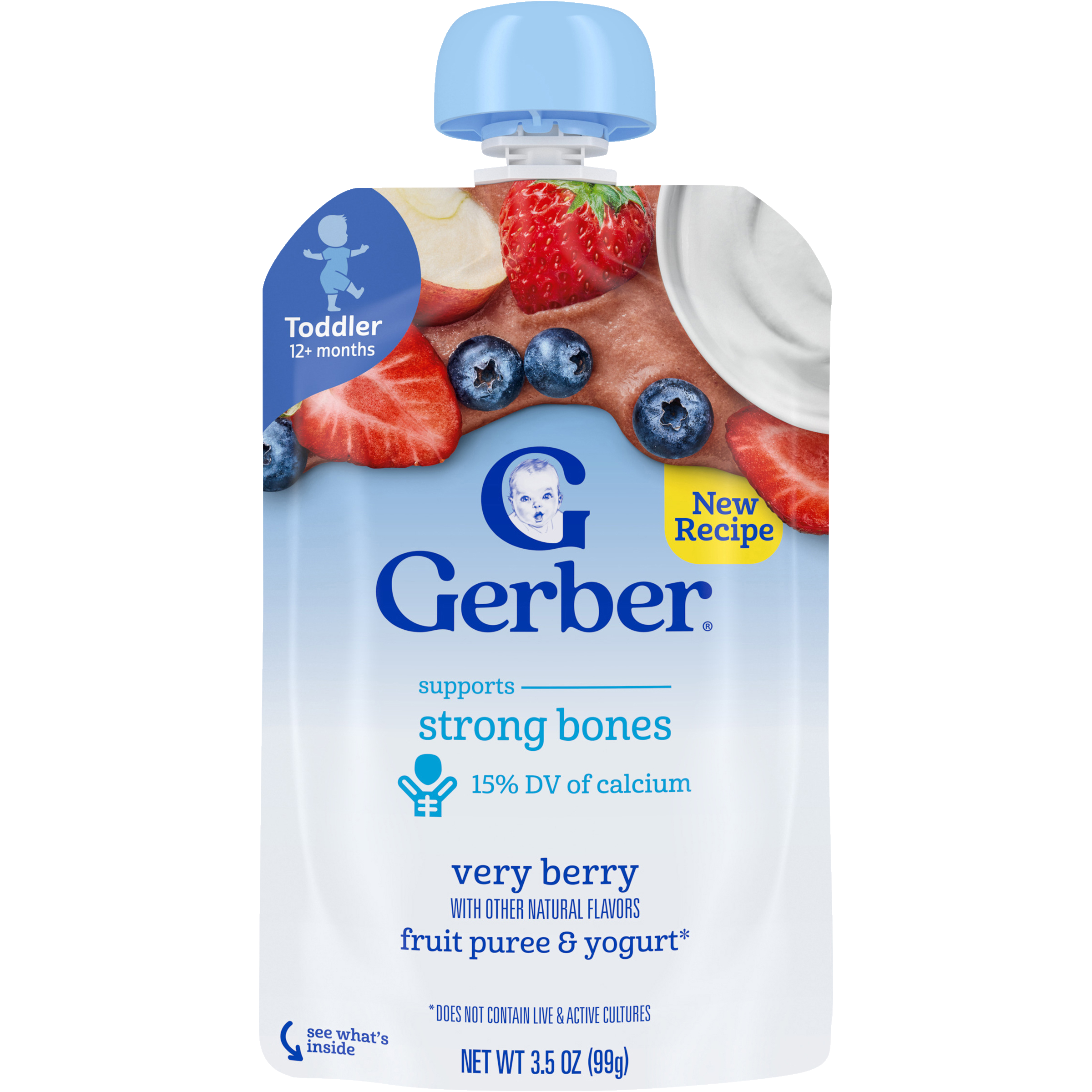 Gerber Fruit Puree & Yogurt Very Berry