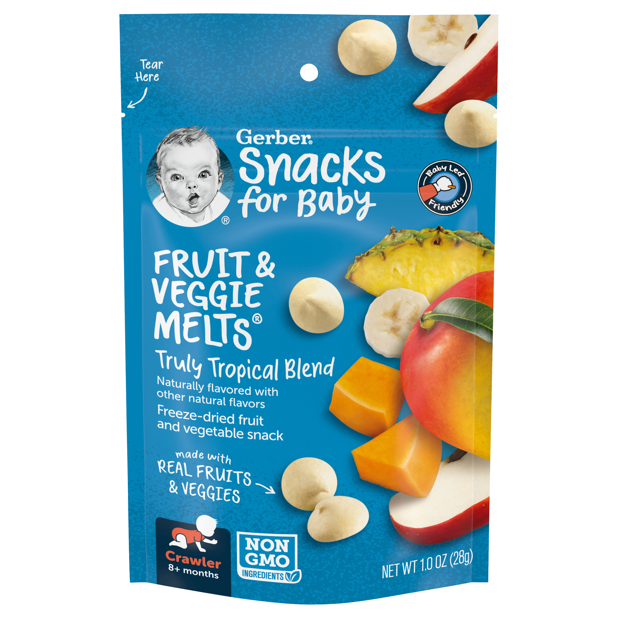 Truly Tropical Blend Fruit & Veggie Melts