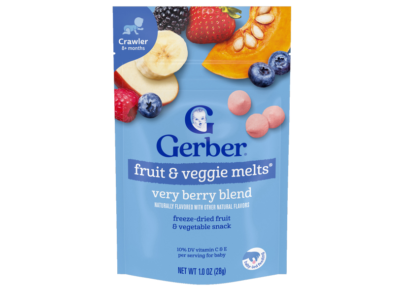 Very Berry Blend Fruit Veggie Melts® Gerber