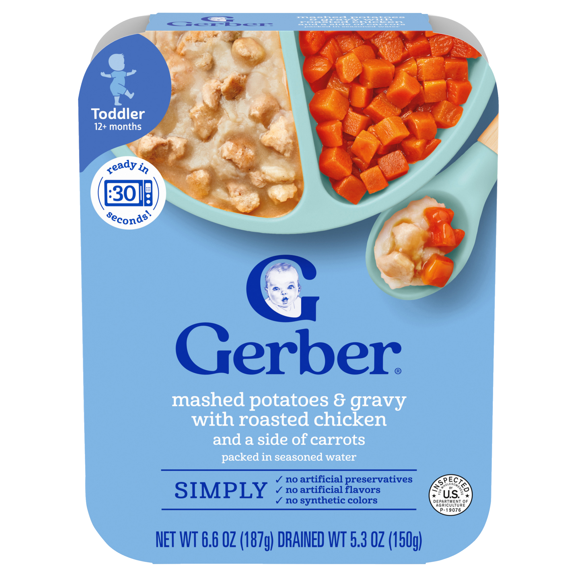 Mashed Potatoes & Gravy with Roasted Chicken