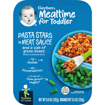 Gerber 12 best sale month food
