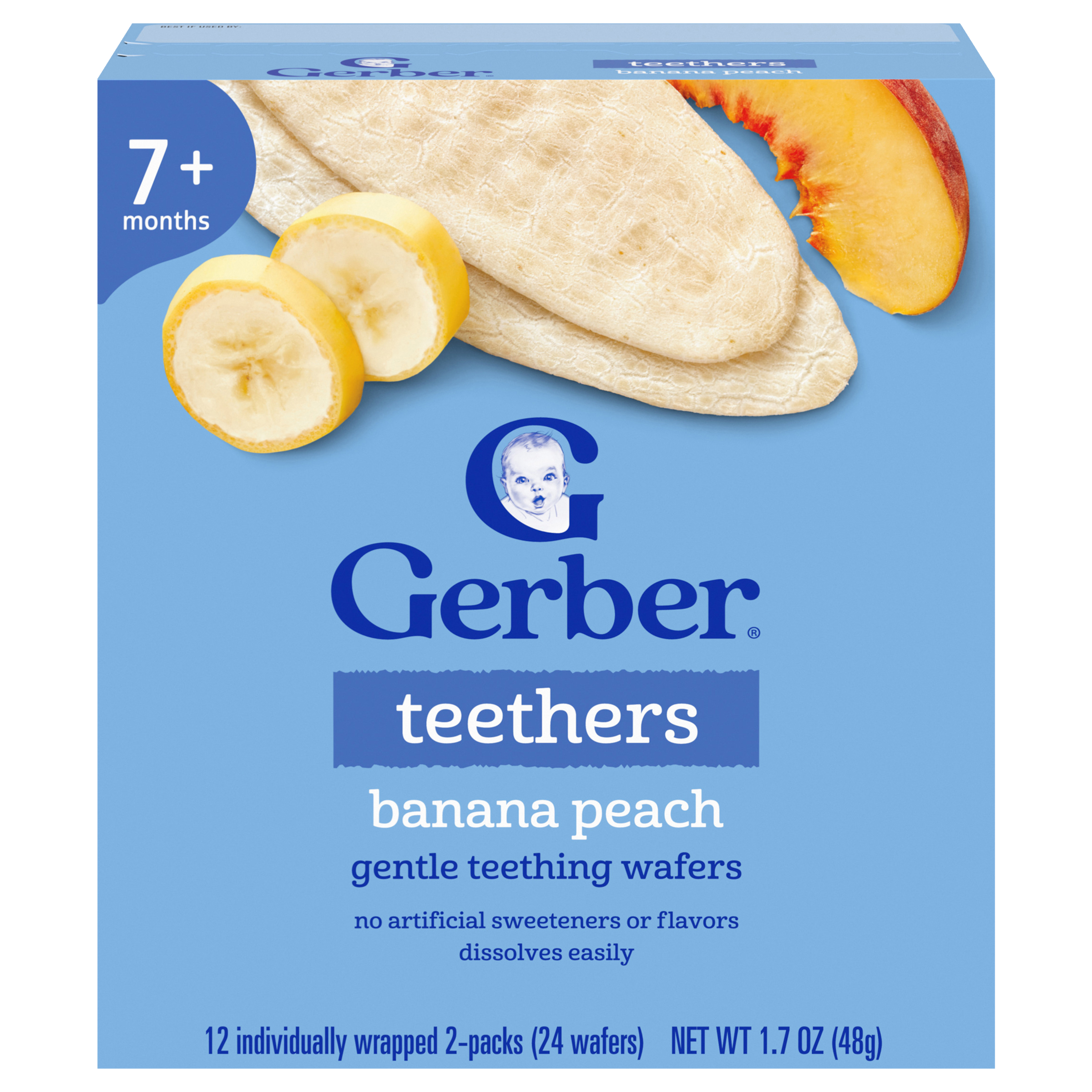 Banana Peach Teethers