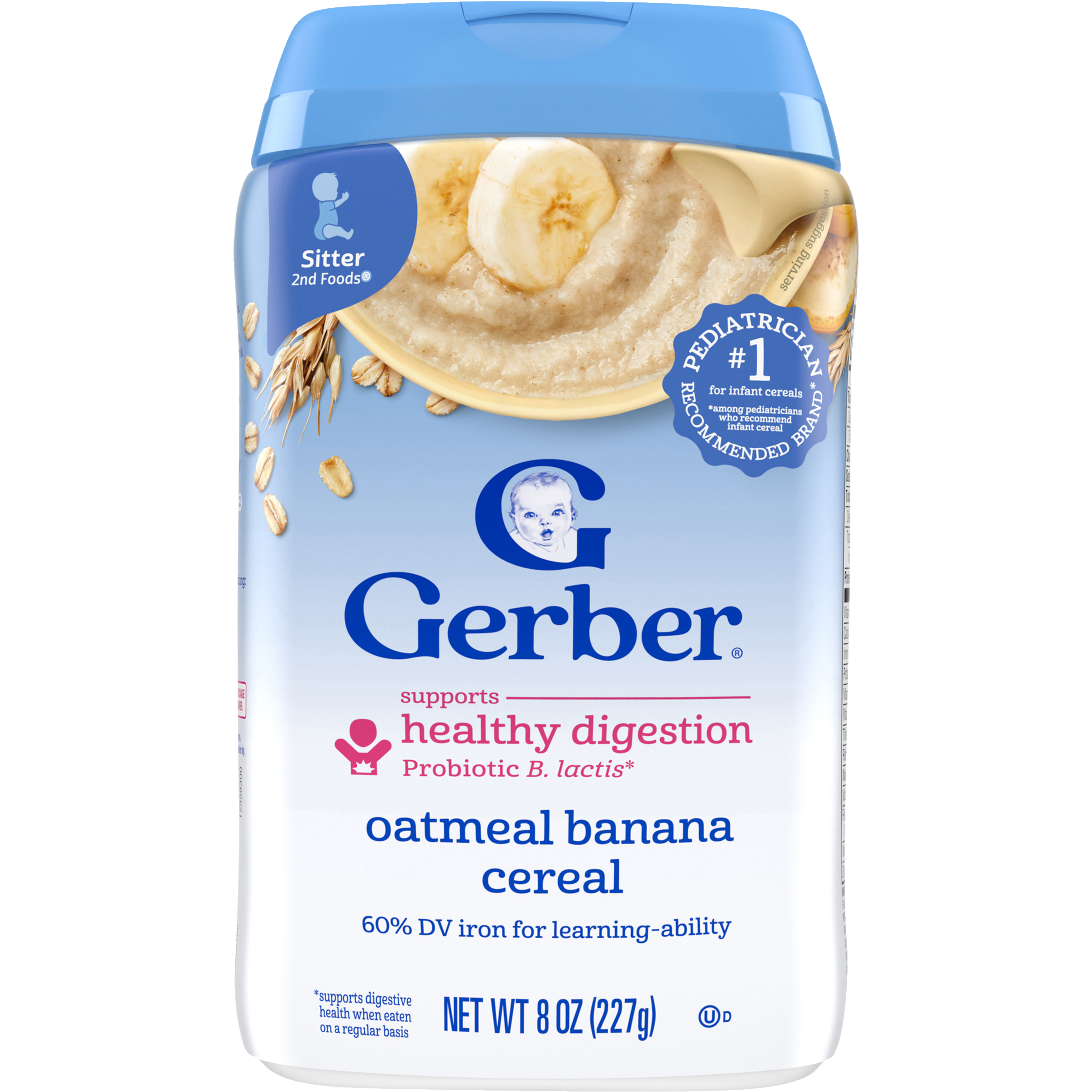 Oatmeal Banana Probiotic Cereal