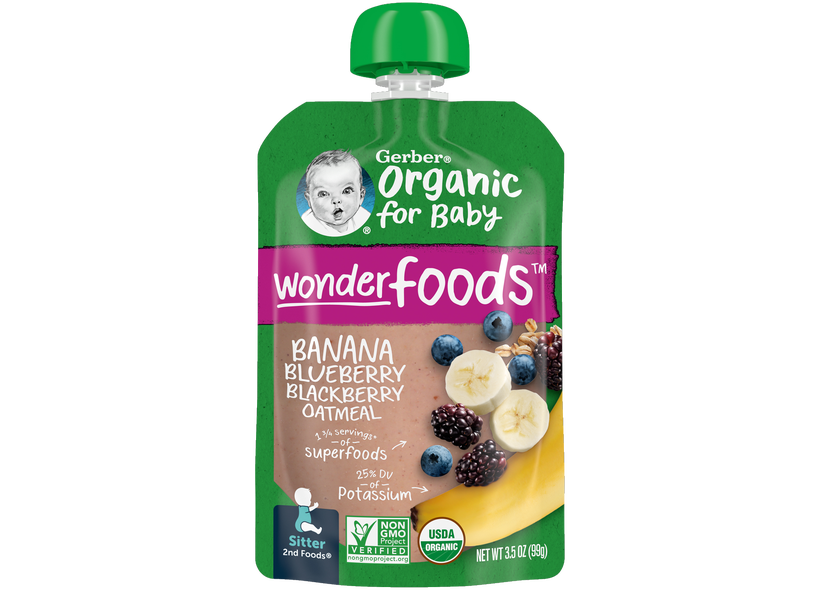 Gerber baby online oatmeal organic