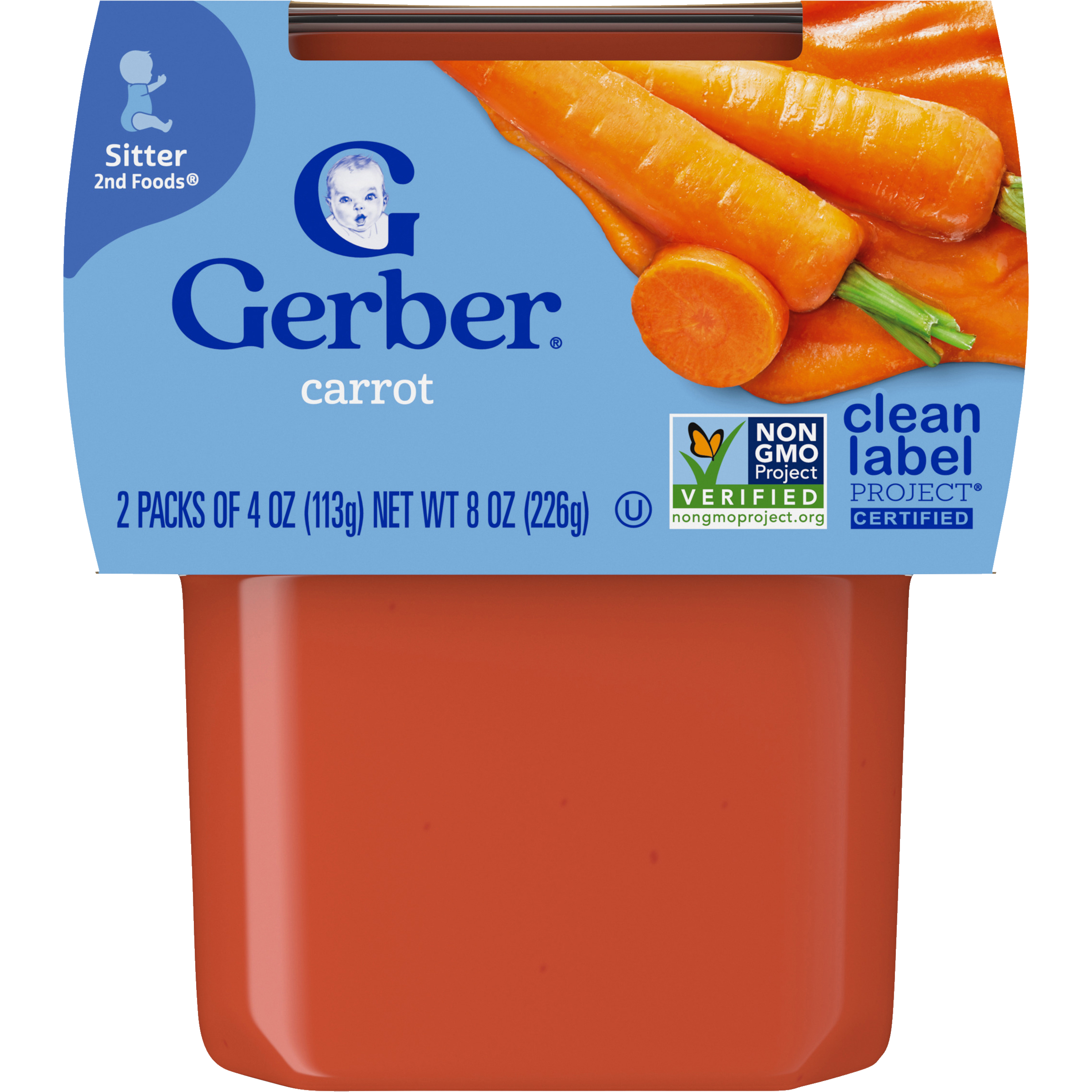 Gerber Good Jane Seymour Gerber Baby Food 2nd Foods Carrot Baby