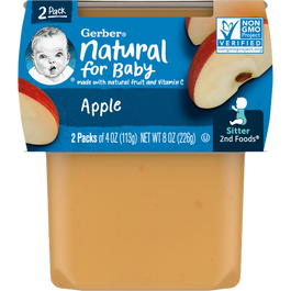 2nd Foods Apple Puree Baby Food Gerber