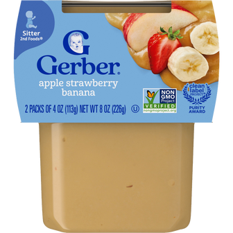 Gerber Apple Strawberry Banana