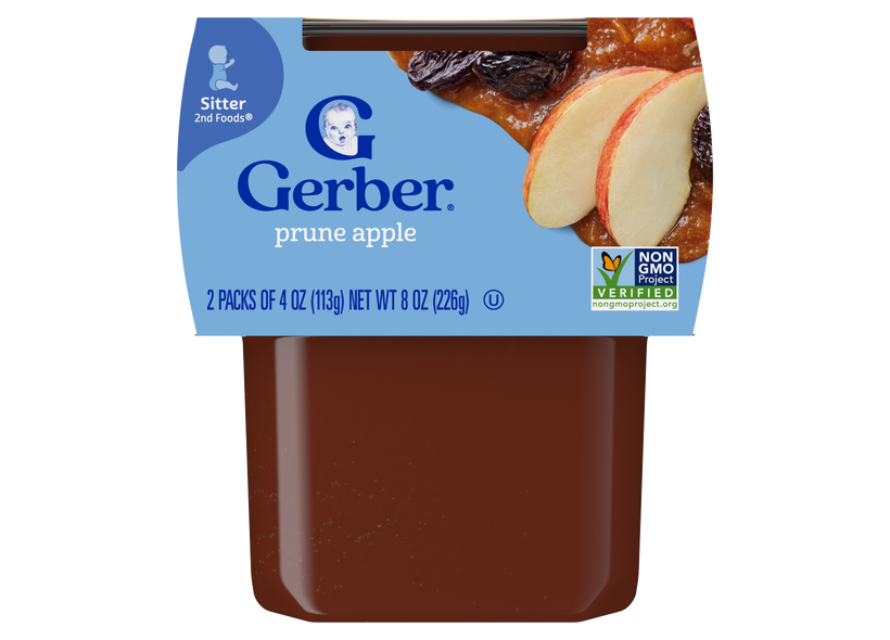 2nd Foods Prune Apple Baby Food Gerber