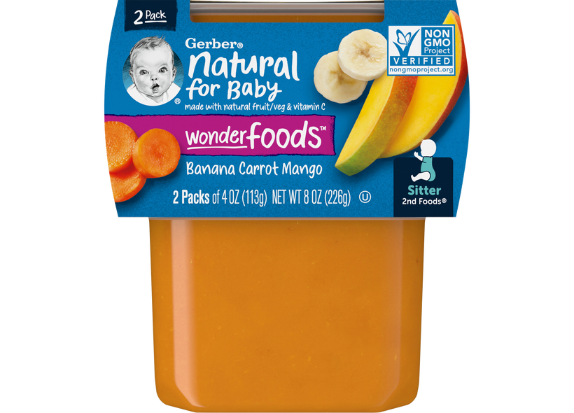Gerber clearance mango puree
