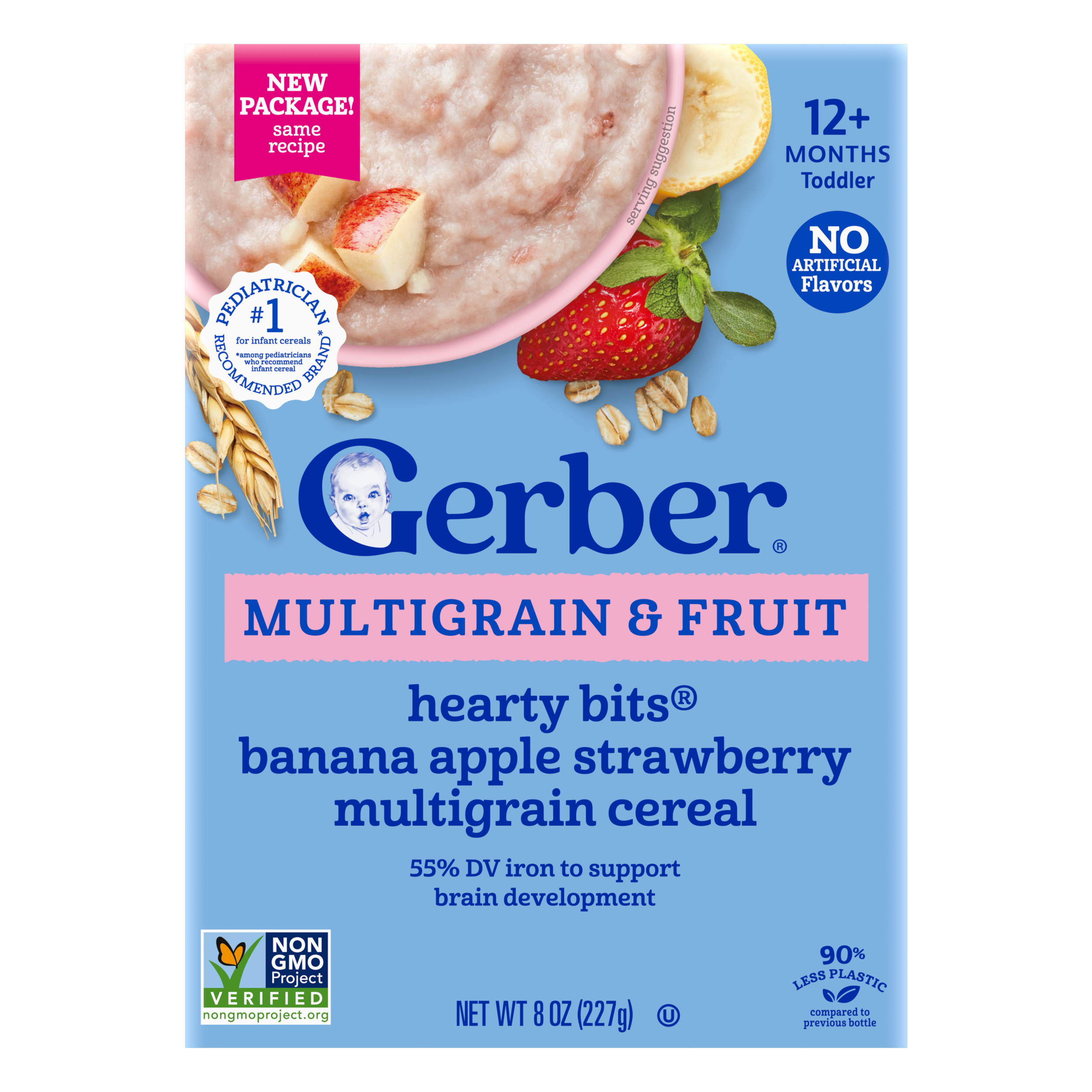 Multigrain Banana Apple Strawberry Cereal