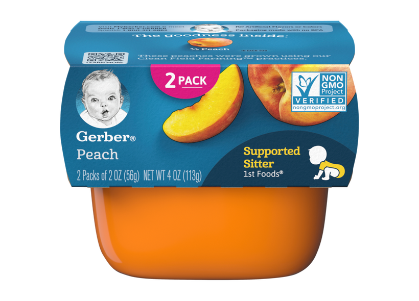 1st Foods Peach Baby Food Gerber 1st Foods Peach Baby Food Gerber