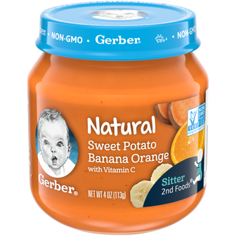 Natural 1st Foods Banana Puree Gerber Natural 1st Foods Banana Puree Gerber