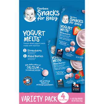 Gerber 2024 strawberry yogurt