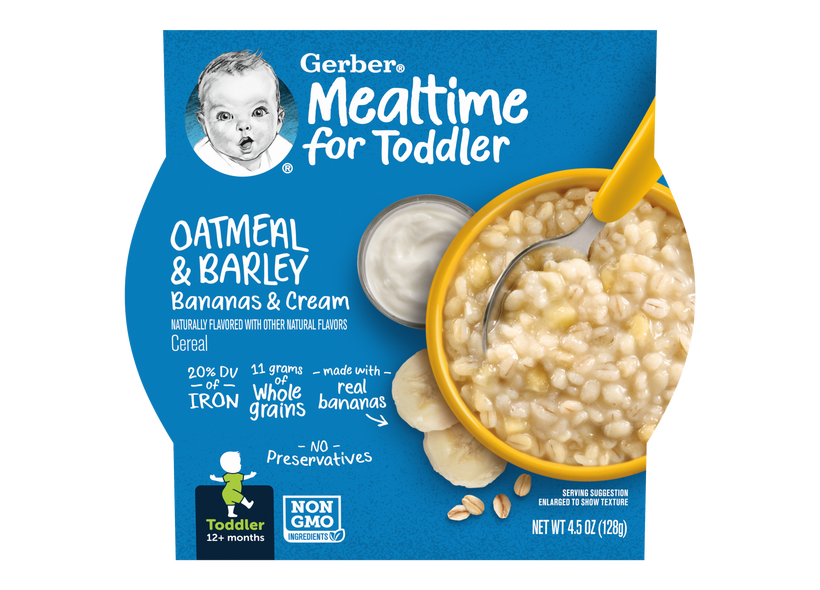 Gerber shop oatmeal cereal