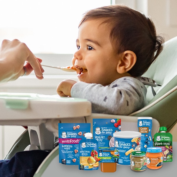 Gerber | Shop baby food, get support and connect with experts | Gerber