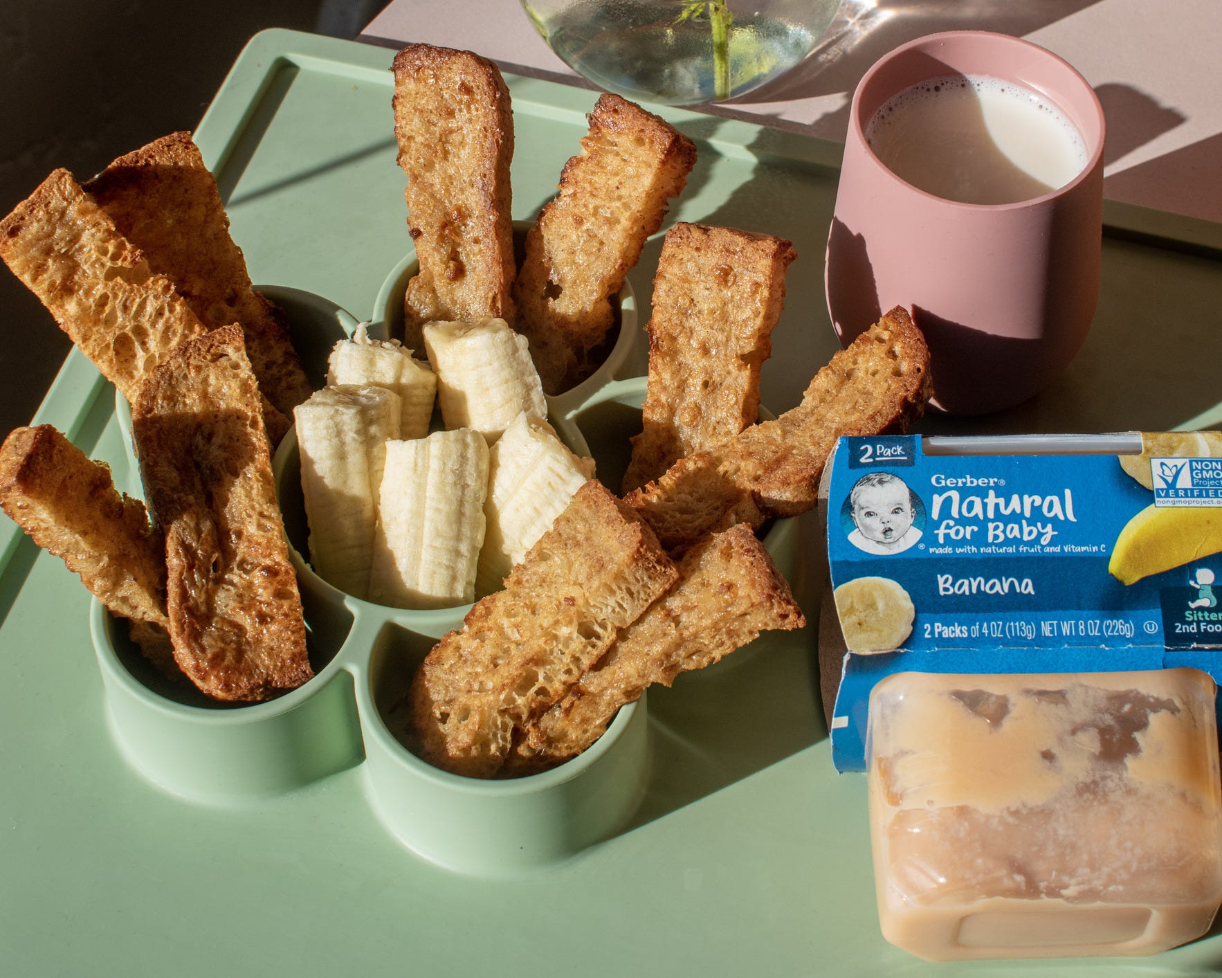 Banana French Toast Sticks Gerber
