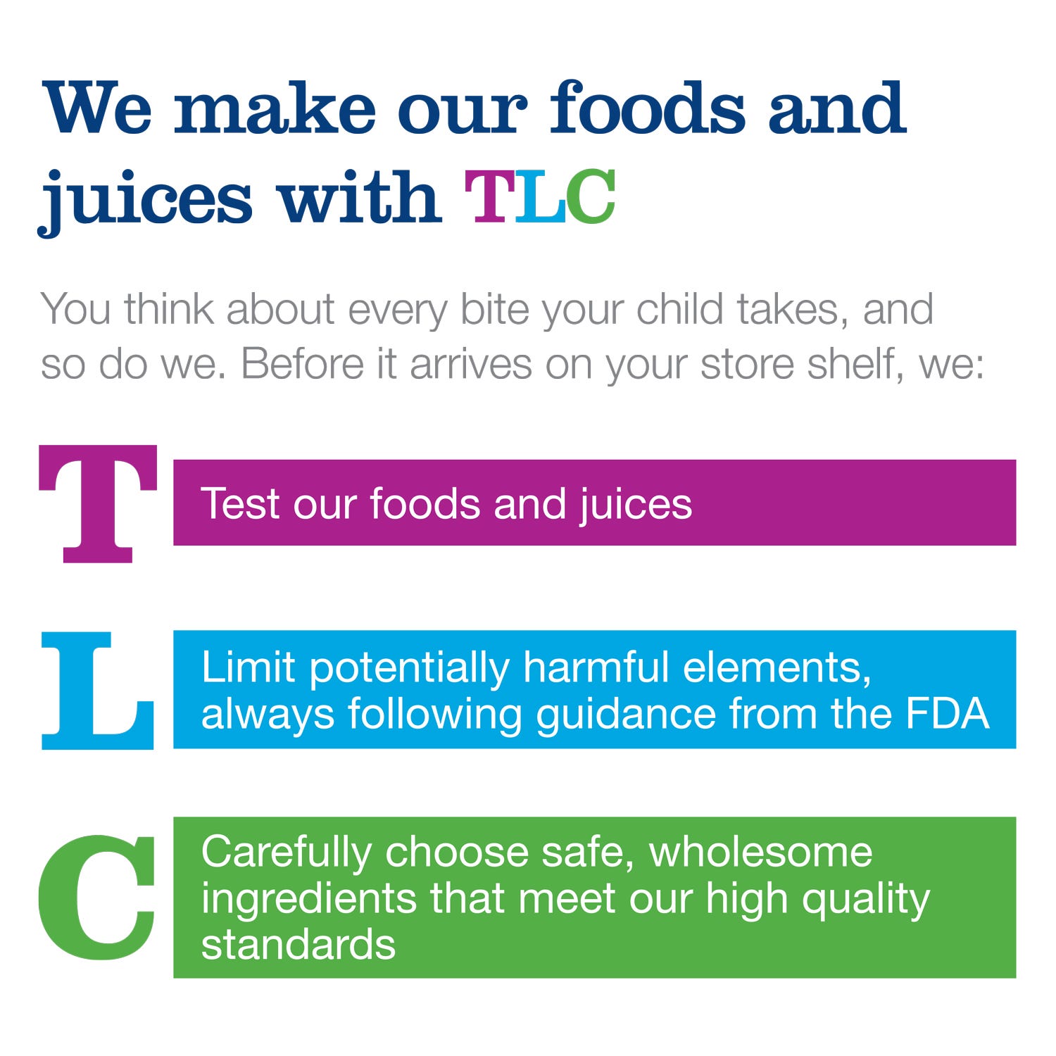 Gerber Food and Juice Safety Gerber